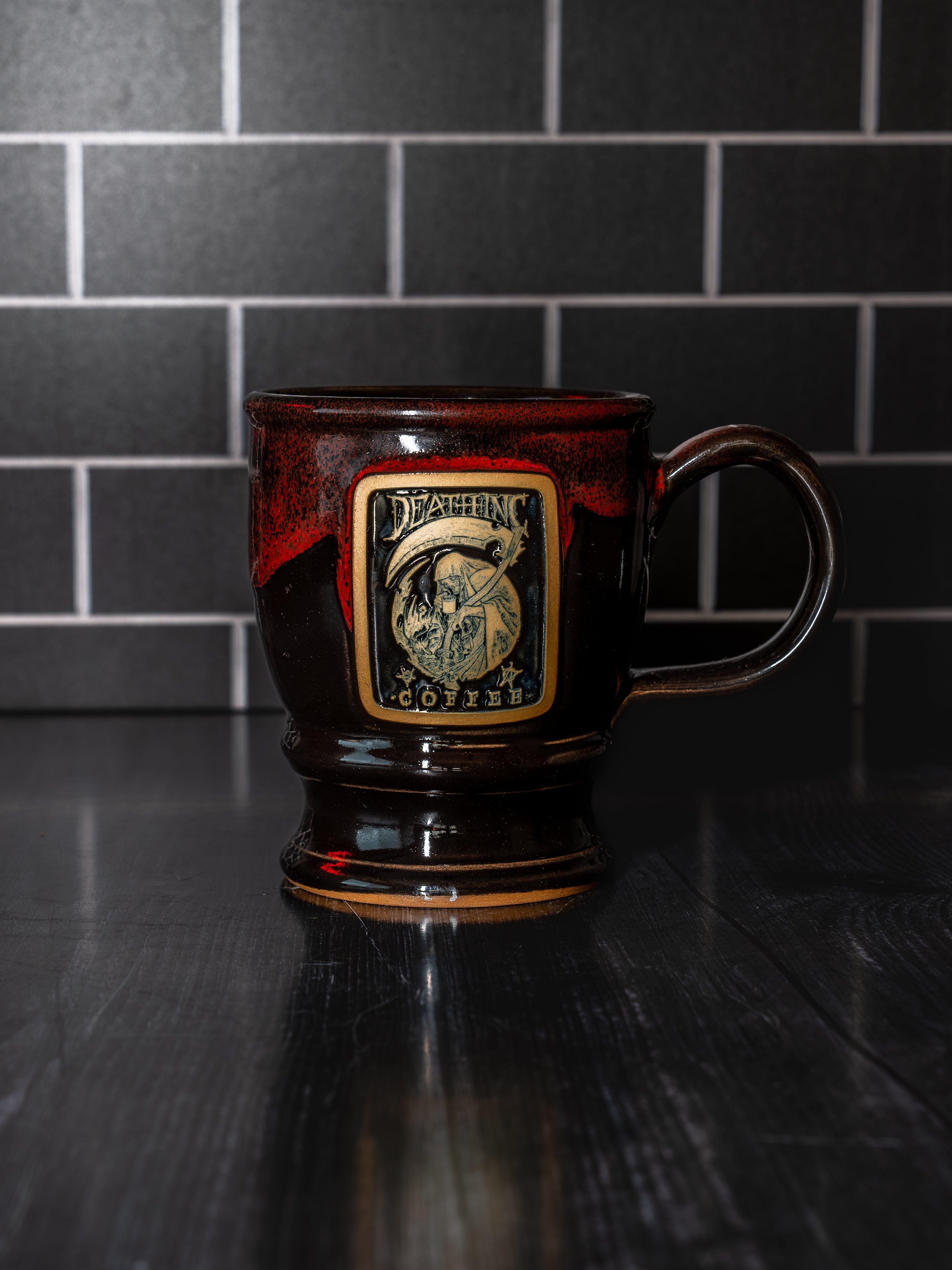 Death Inc. Coffee Mug - Red 1